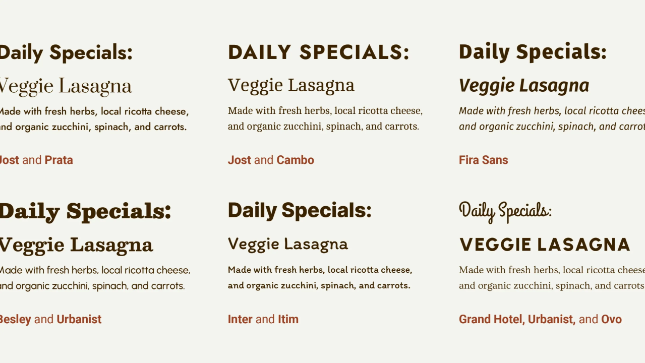 Your Guide to Font Pairing