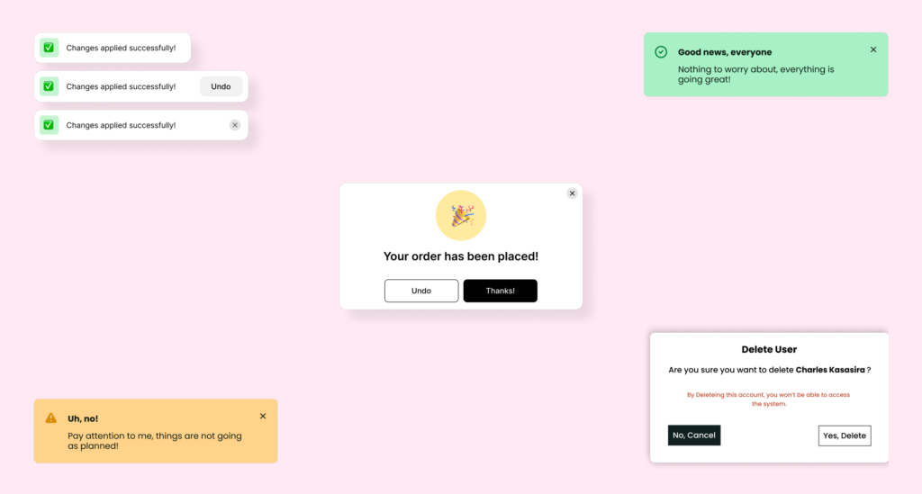 Designing Success (Part 2): Do’s, Don’ts, and Use Cases of Confirmation Patterns Designing Success (Part 2): Do’s, Don’ts, and Use Cases of Confirmation Patterns