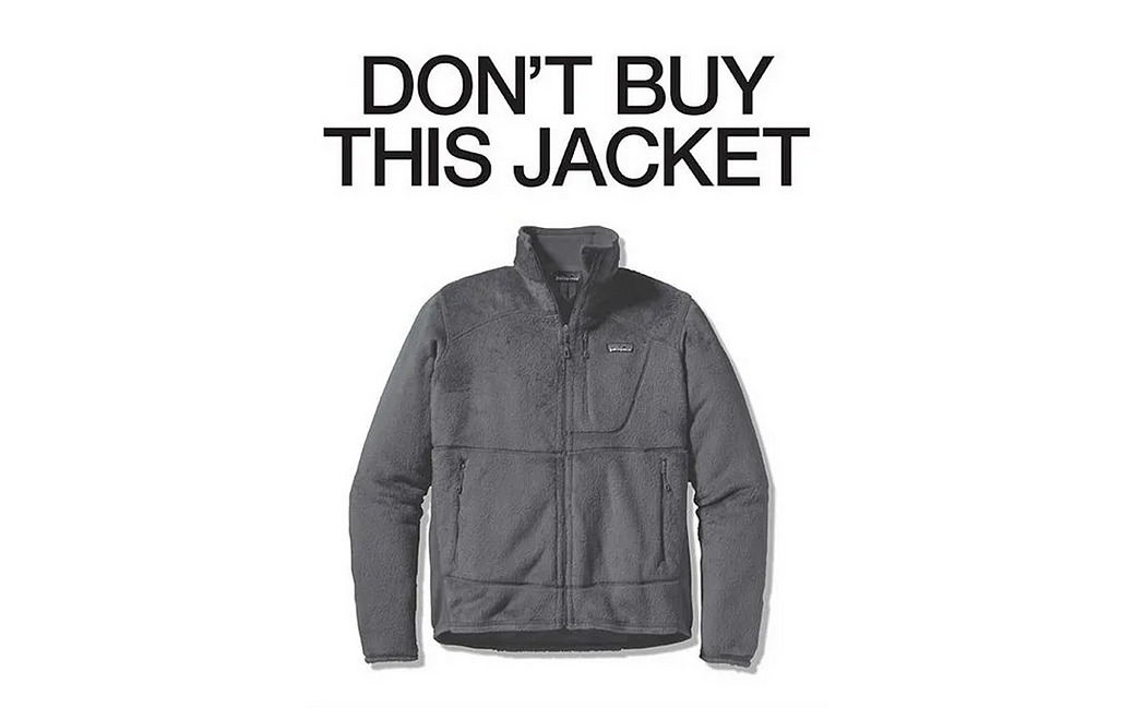 Patagoniaâs campaign âDonât Buy This Jacketâ image
